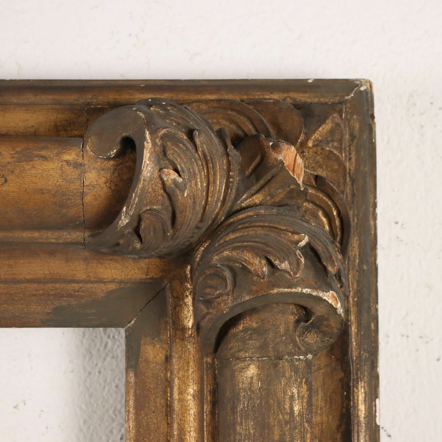 Antique Frame Gilded Wood Italy Early XX Century photo Home Decor