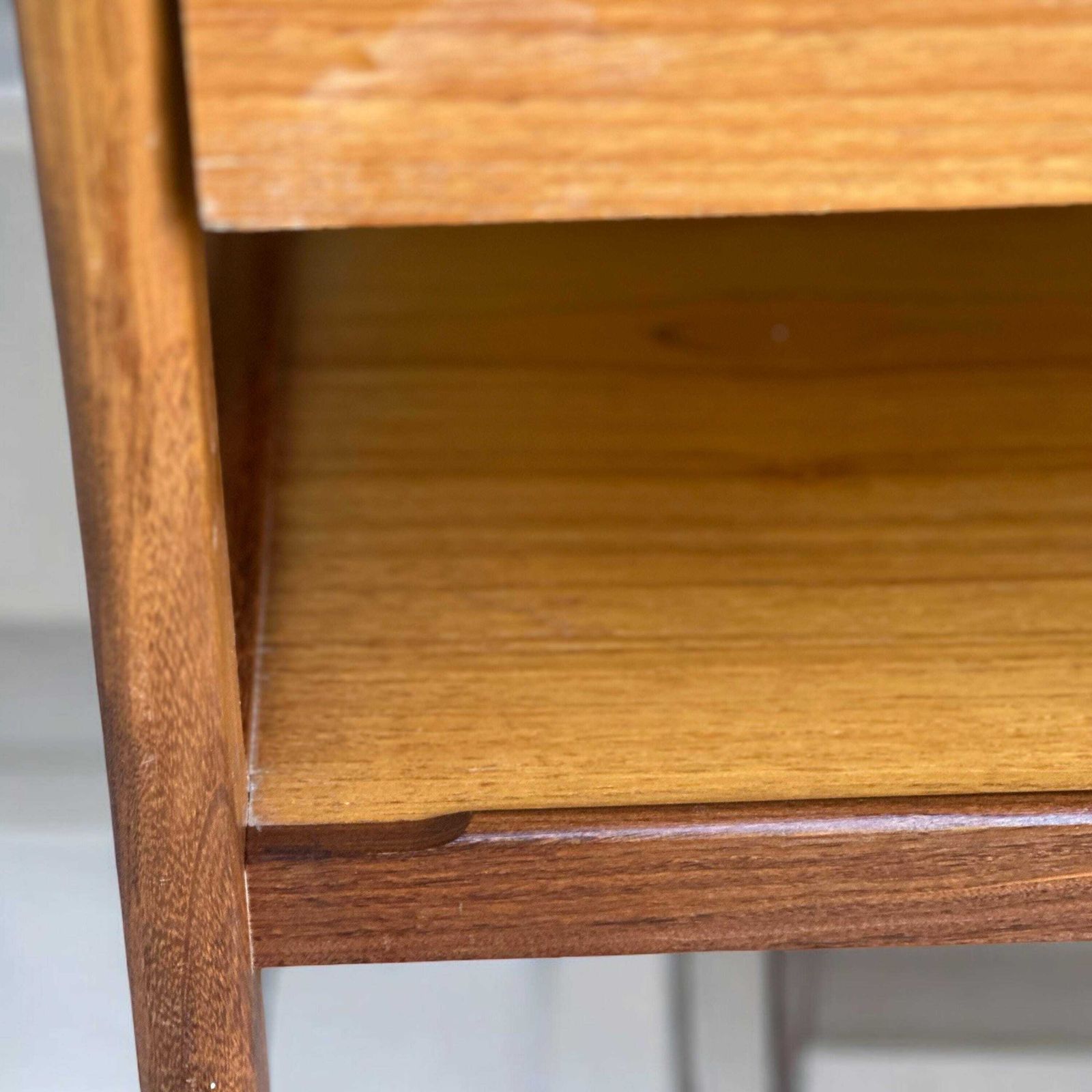 Teak Mid Century Modern Drop Leaf Bar / Drinks Cart Scandinavian Danish Gplan photo 225.0