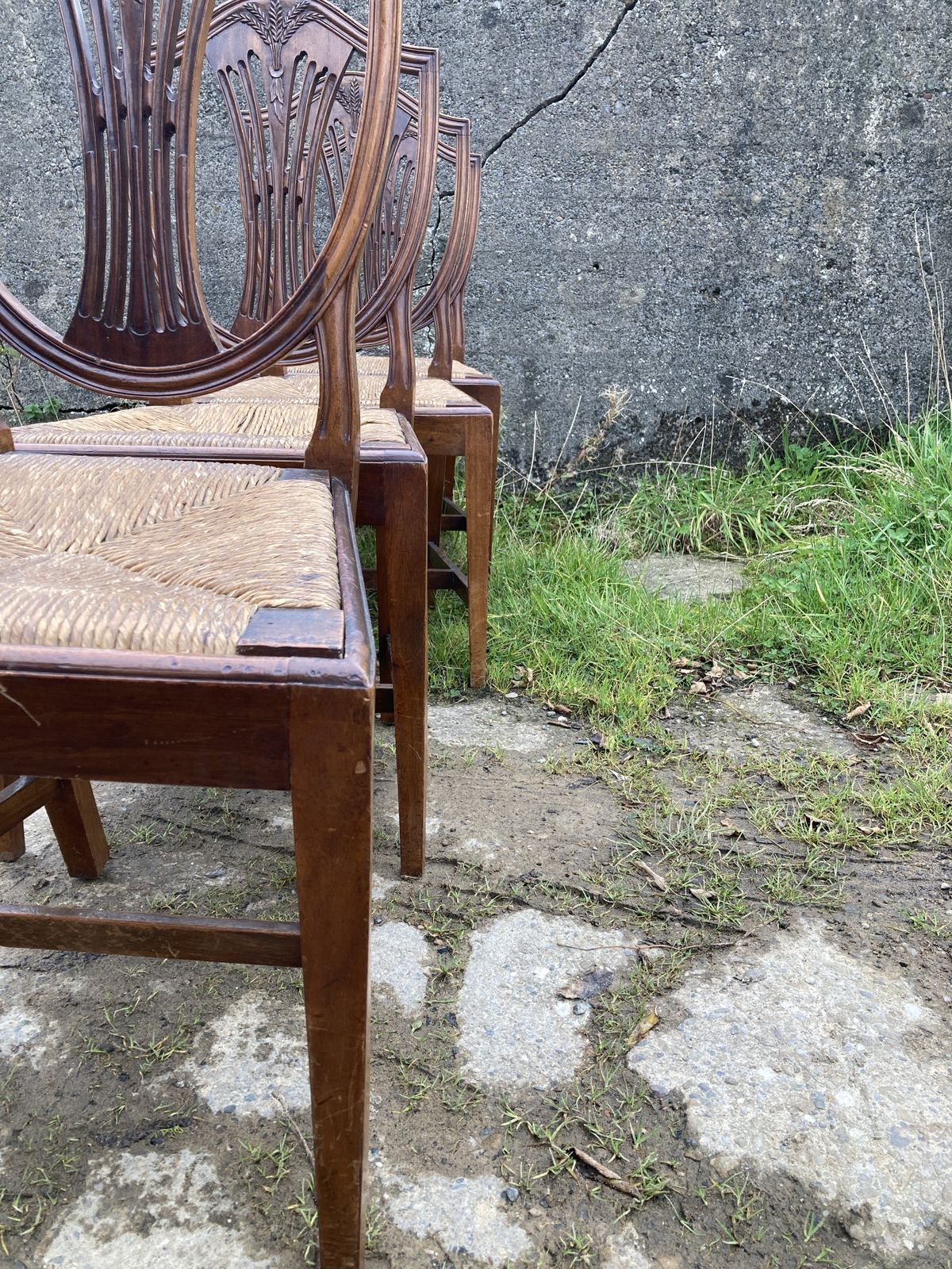 Set Of 4 Spillman And Co London, Victorian Mahogany Dining Chairs photo furniture