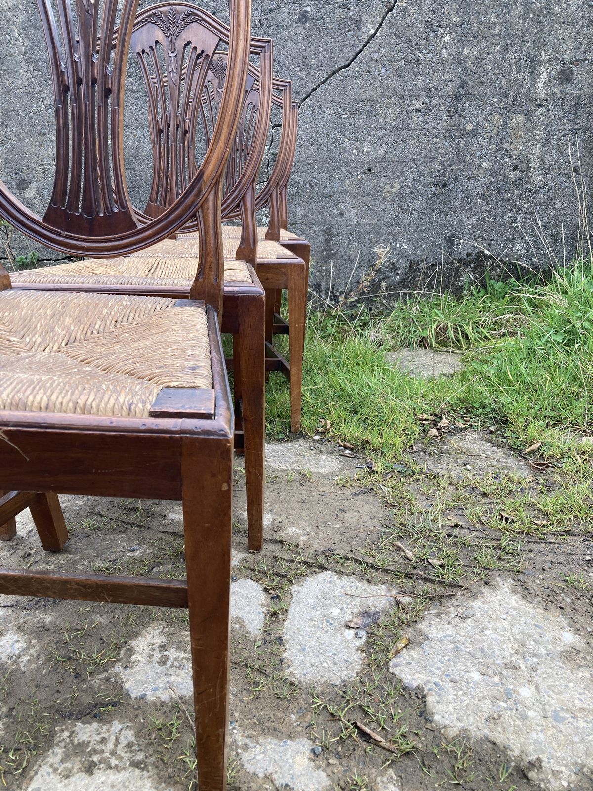 Set Of 4 Spillman And Co London, Victorian Mahogany Dining Chairs photo Furniture