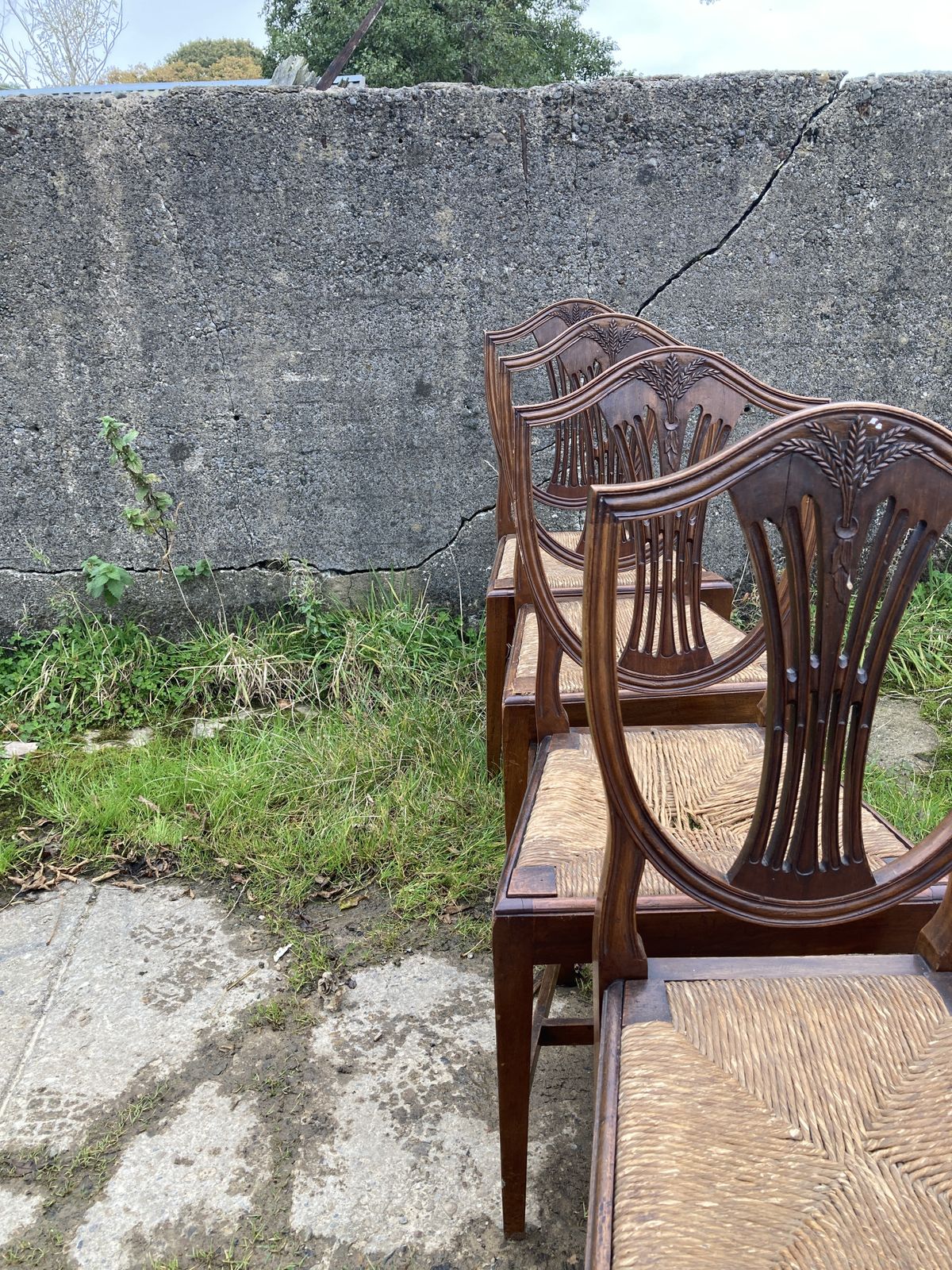 photo for sale Set Of 4 Spillman And Co London, Victorian Mahogany Dining Chairs