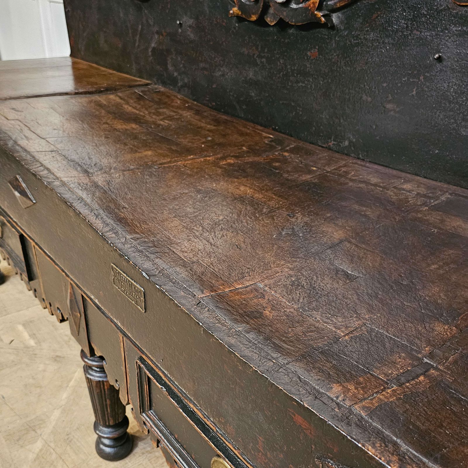 19th Century French Butchers Block By Trussant & Cie photo vinterior