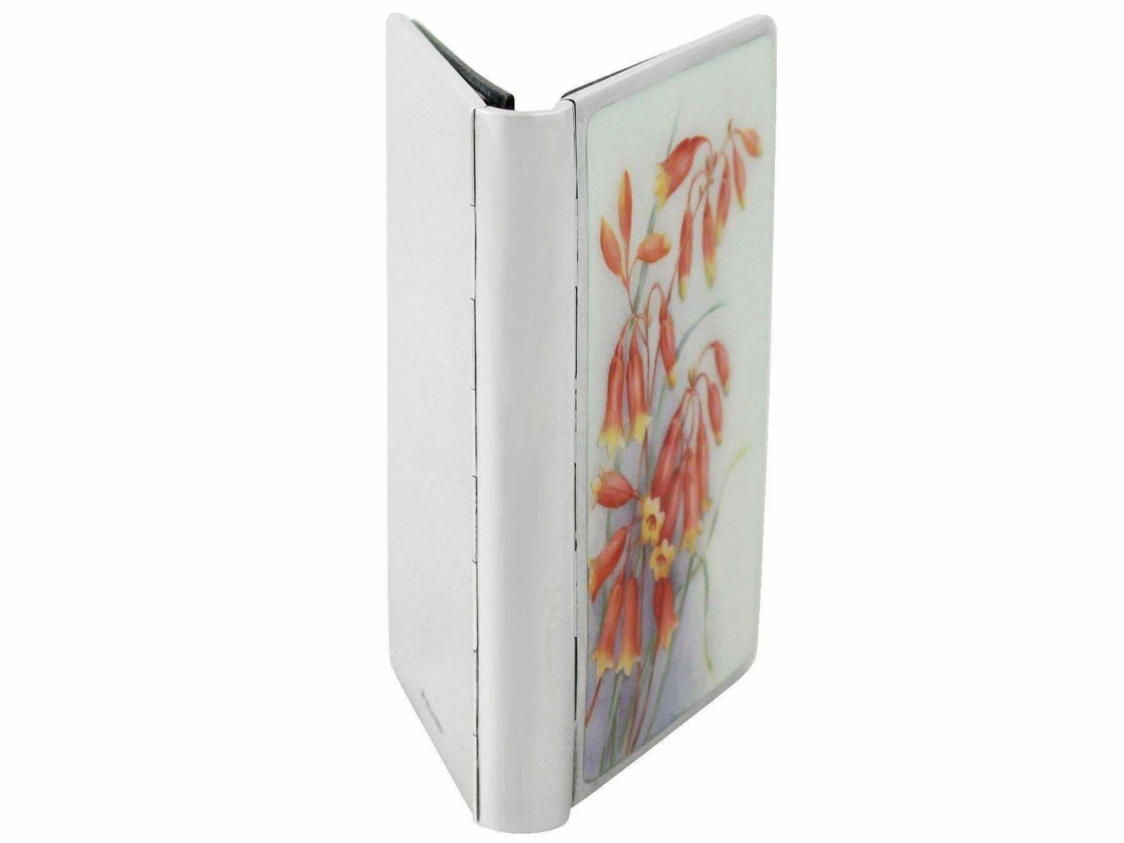 1940s German Silver And Enamel Card Case photo 1416.0
