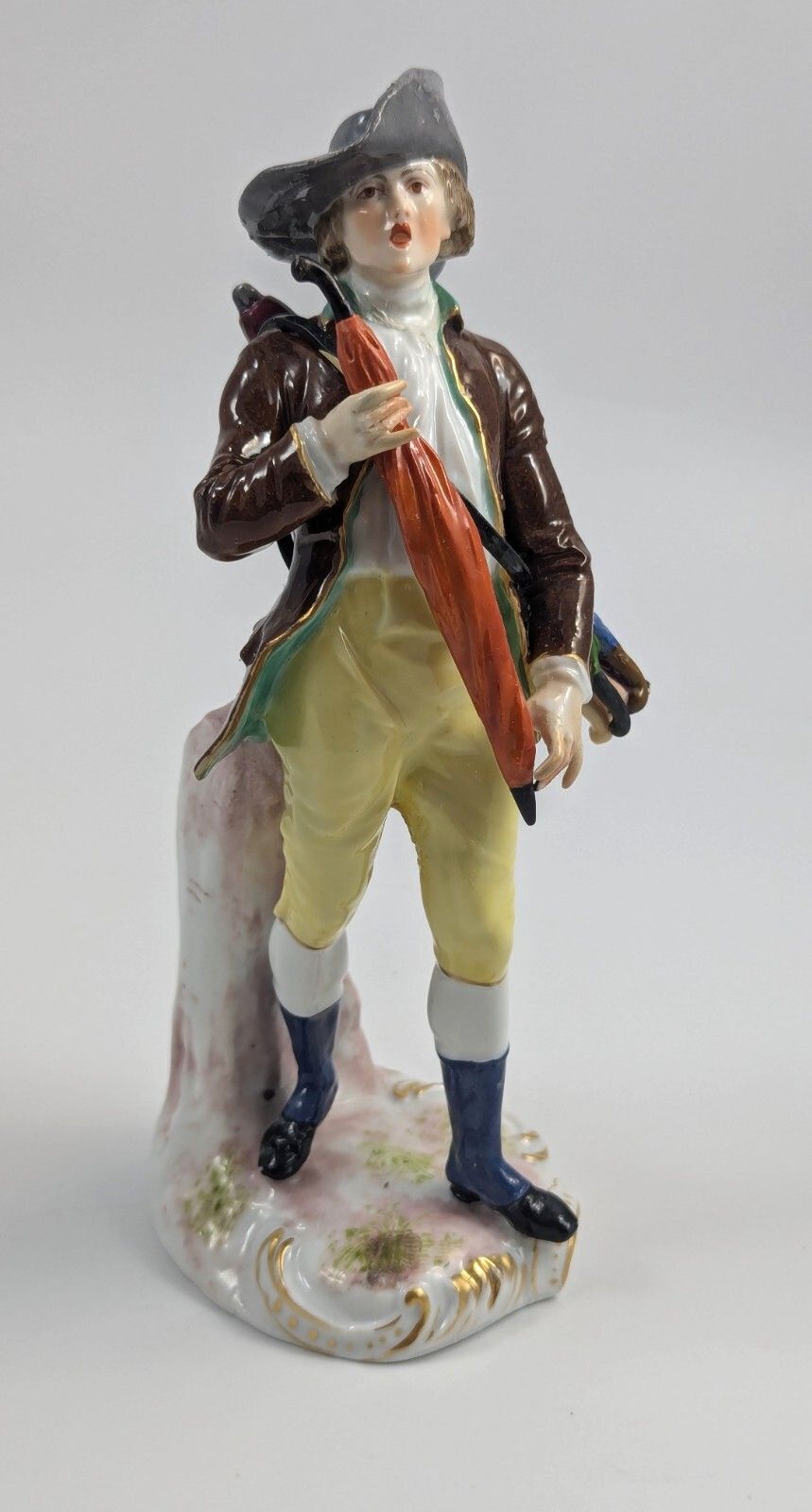 Porcelain Figurine “Umbrella Seller,” Samson, France, 1860 photo buy
