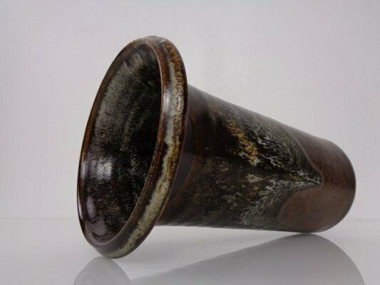 Danish Studio Ceramic Vase, 1960s photo vinterior