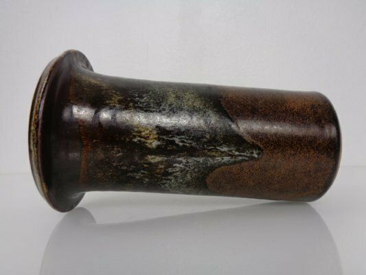 Danish Studio Ceramic Vase, 1960s photo vintage