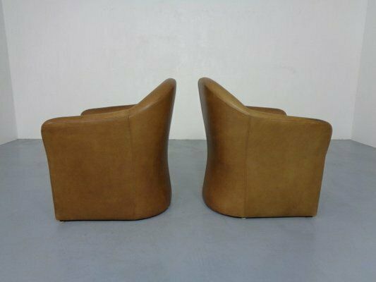 Mid Century German Leather Cocktail Chairs From Walter Knoll, 1960s, Set Of 2 photo buy