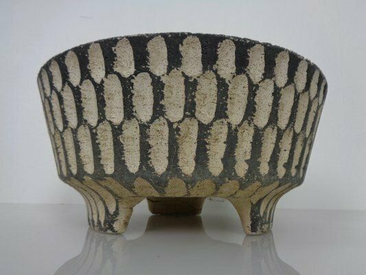 photo buy Mid Century Concrete Planters, 1960s, Set Of 2