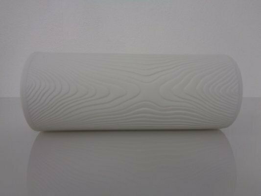 Mid Century Op Art Vases From Hutschenreuther Tirschenreuth, 1960s, Set Of 2 photo vintage