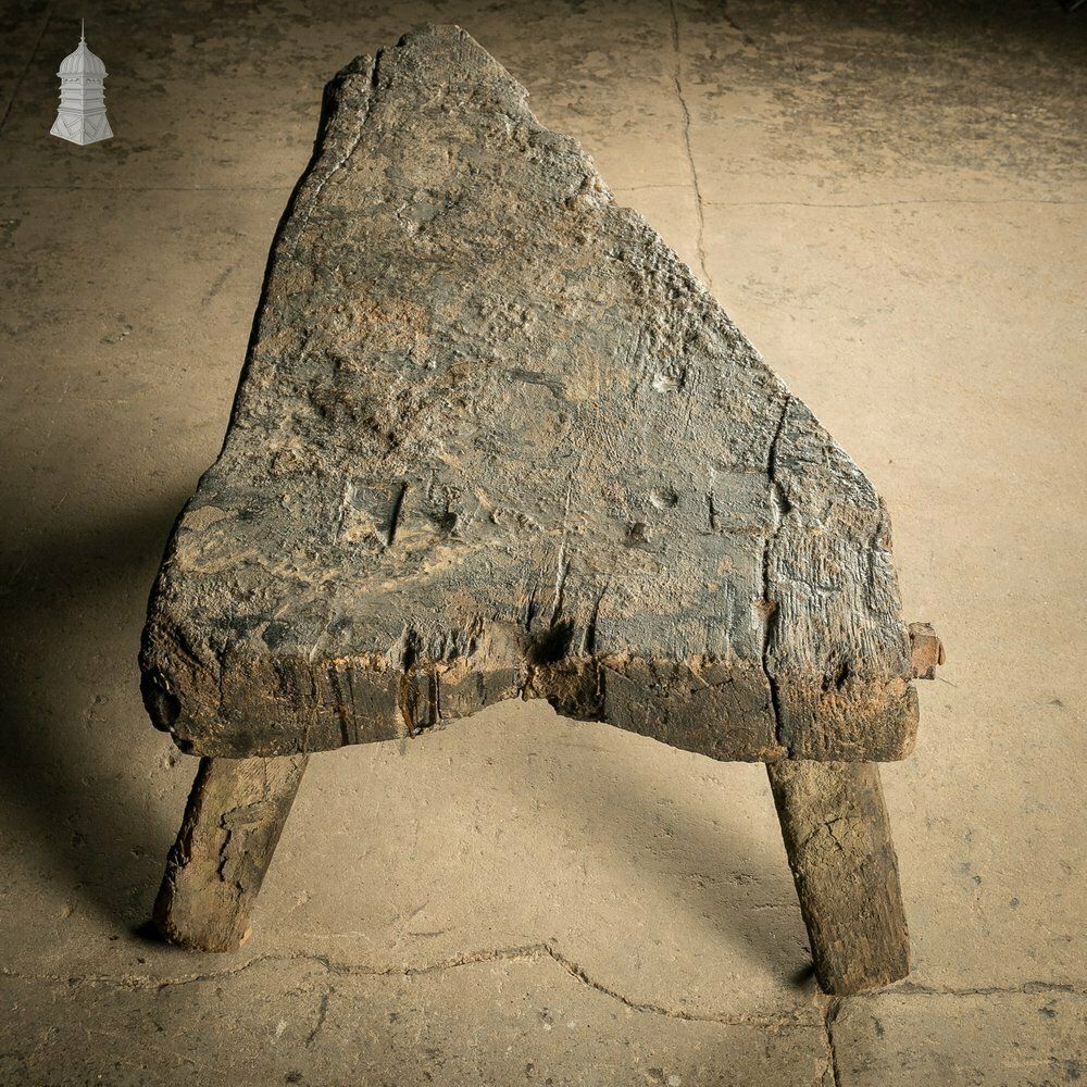 Pig Bench, 18th C, 18th Century And Earlier photo vintage