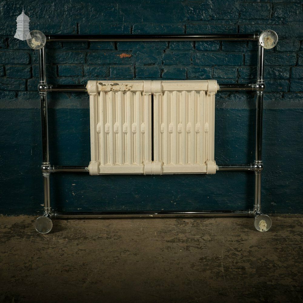 300.0 Radiator Towel Rail, Mid Century, Chrome photo
