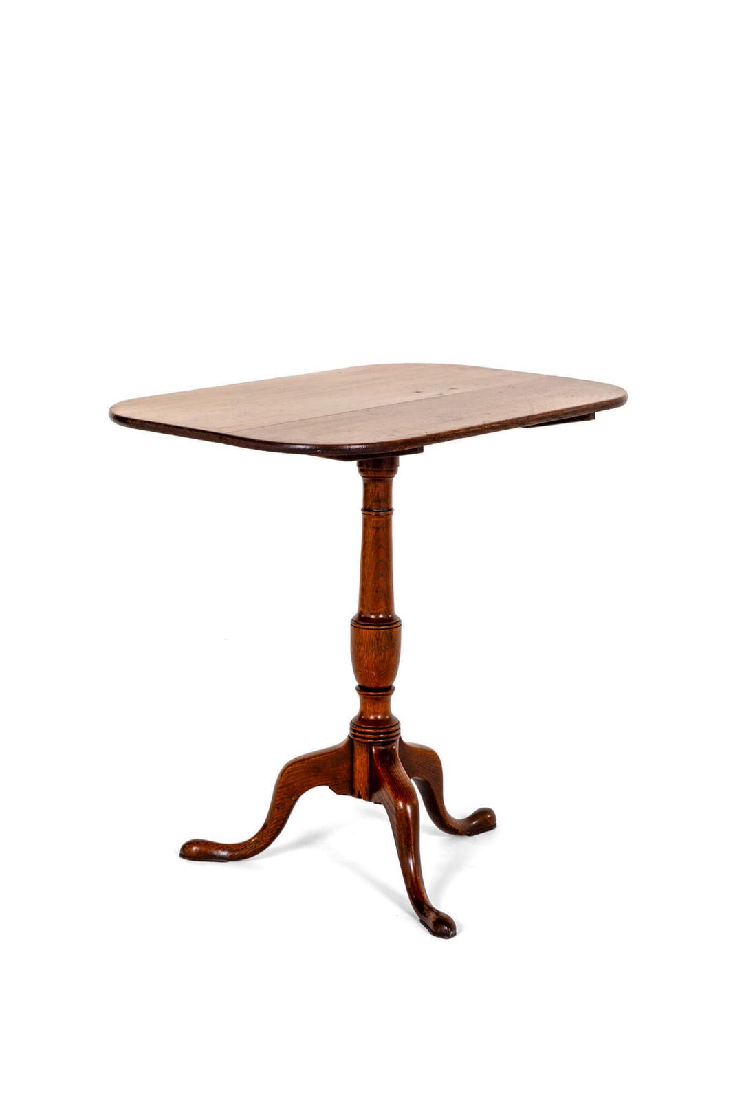 Georgian Oak Tripod Table, 1800s photo for sale