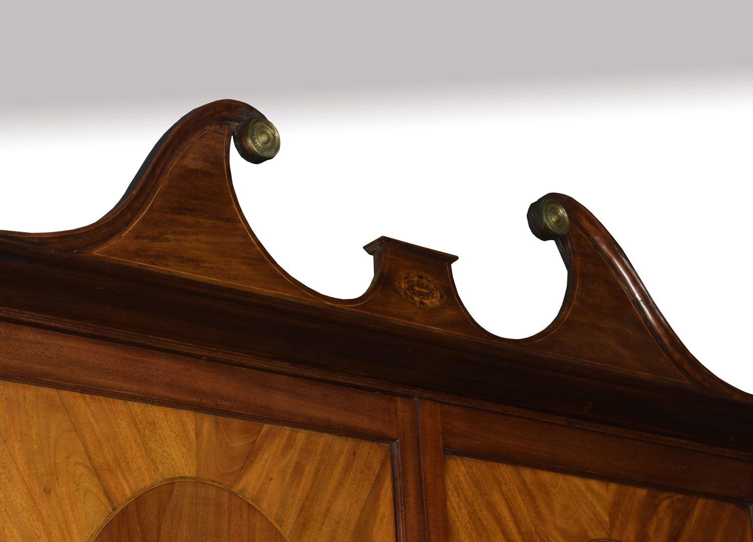 Fine 18th Century George III Period Mahogany Gentleman’s Cabinet On Chest photo 9120.0