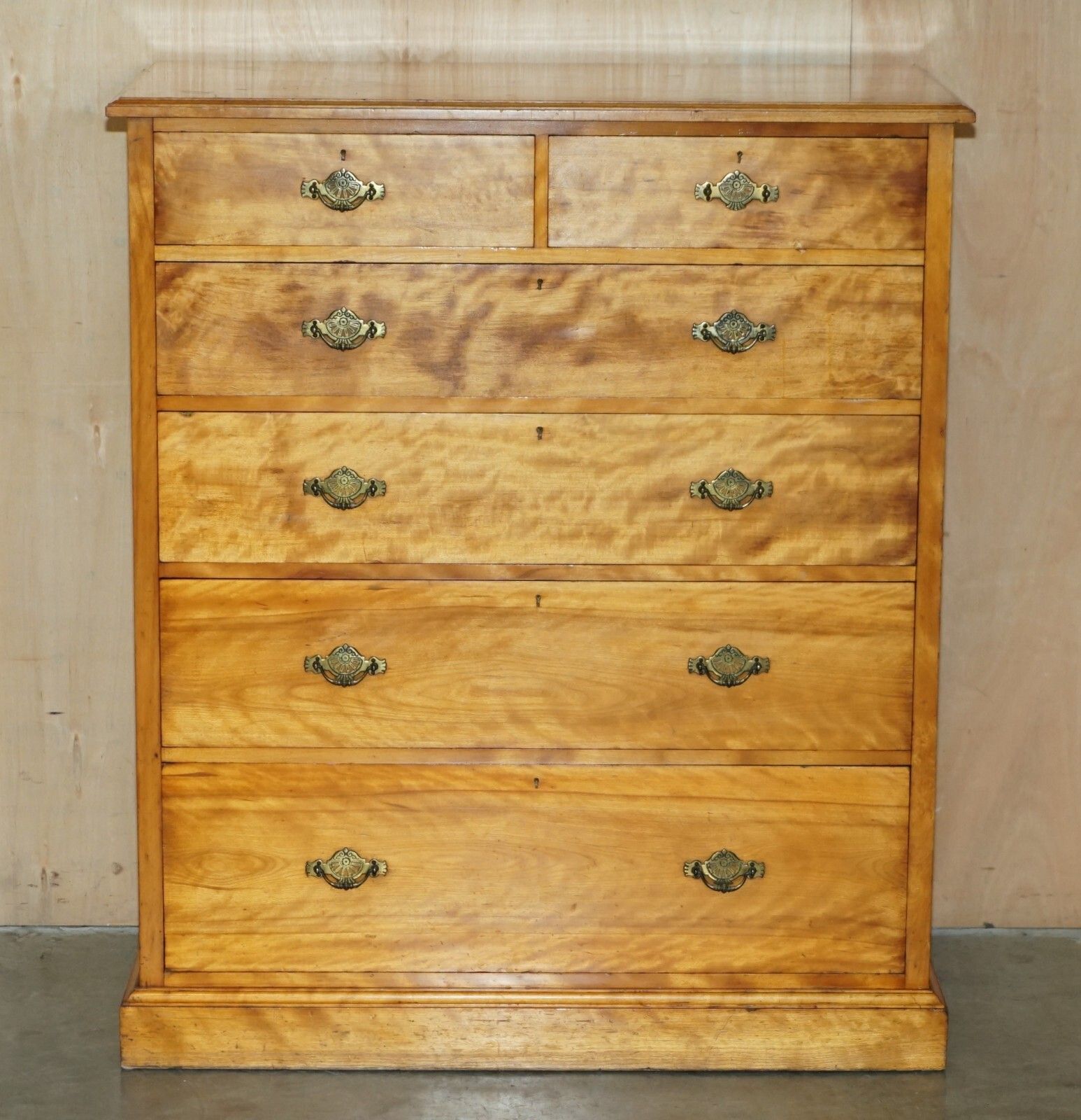 Very Rare Antique Victorian Howard & Son's Stamped Victorian Chest Of Drawers photo buy
