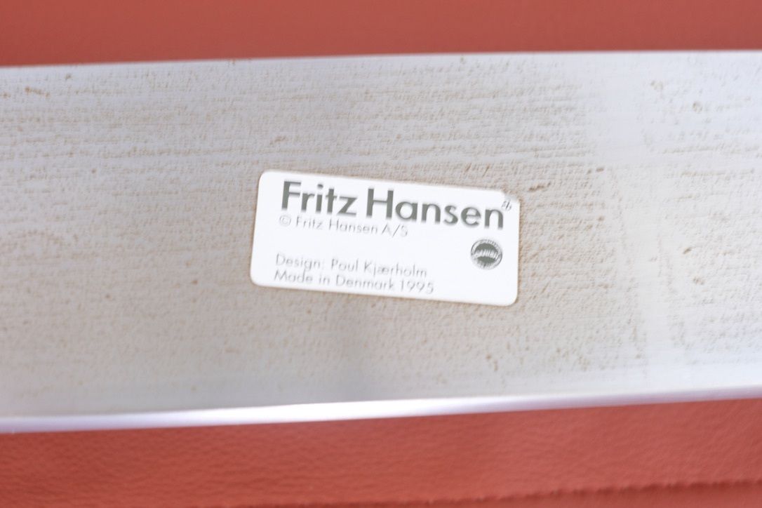 photo vintage Armchair Pk20 By Poul Kjaerhom For Fritz Hansen, Denmark 1968.