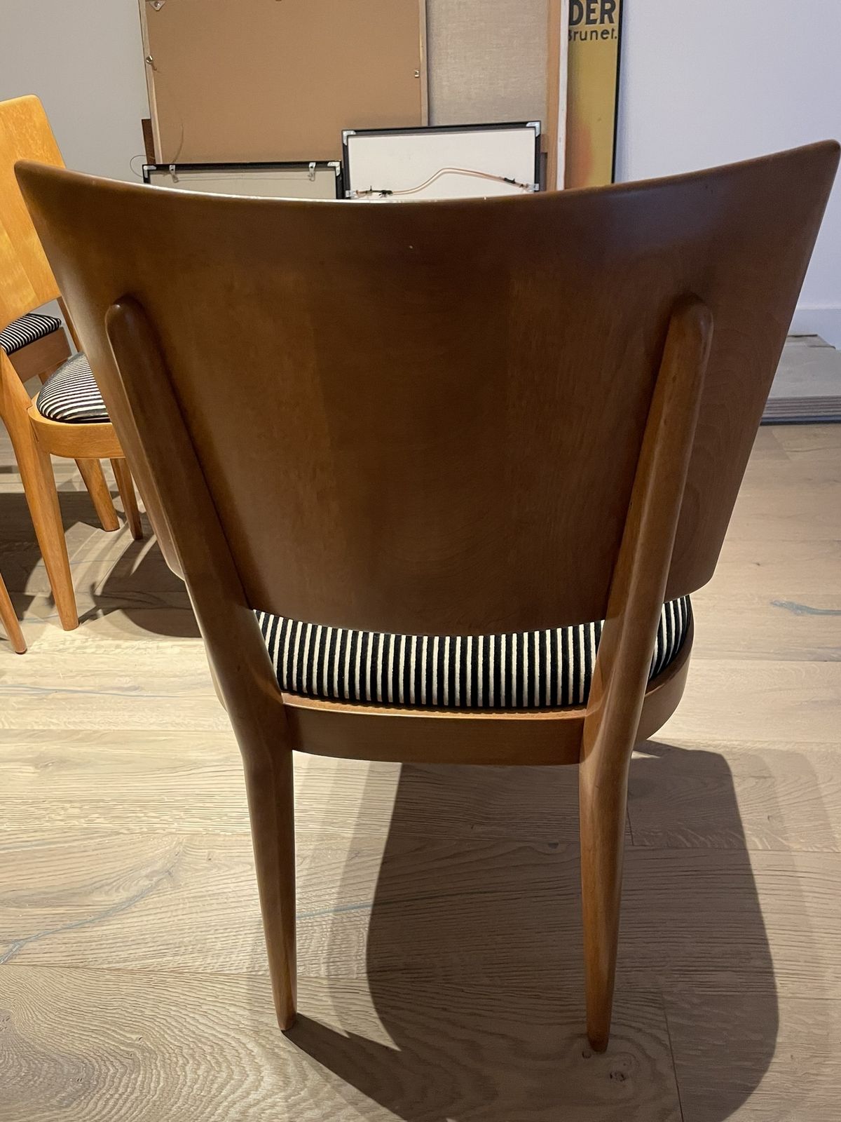 Vintage Mid 20th Century Heywood Wakefield Dining Chairs photo Furniture
