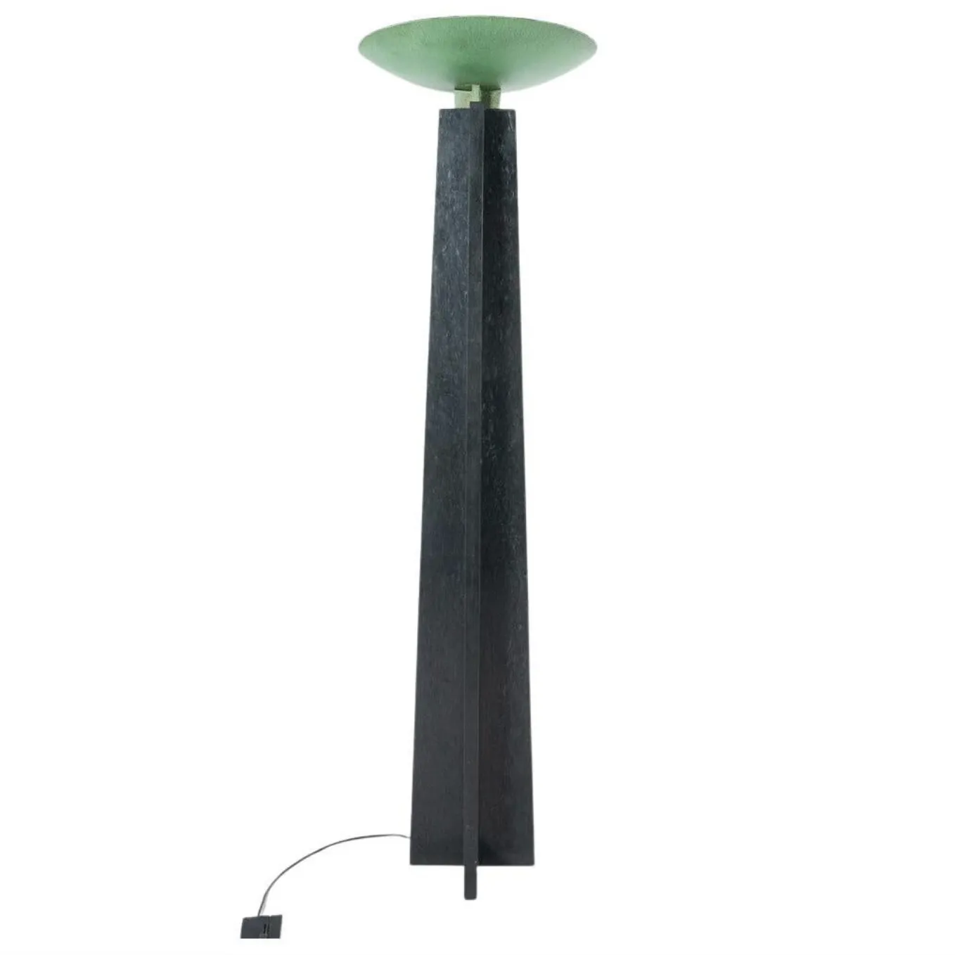 Marble Floor Lamp “Wagneriana” By Lella And Massimo Vignelli
