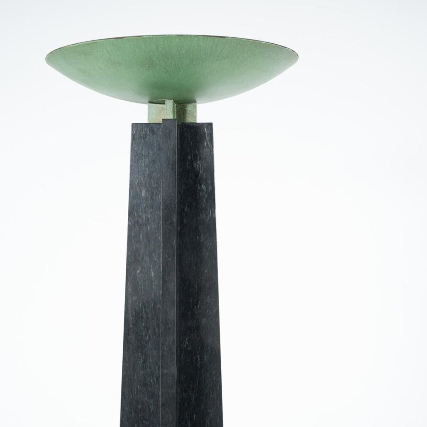 Marble Floor Lamp “Wagneriana” By Lella And Massimo Vignelli photo 9950.0