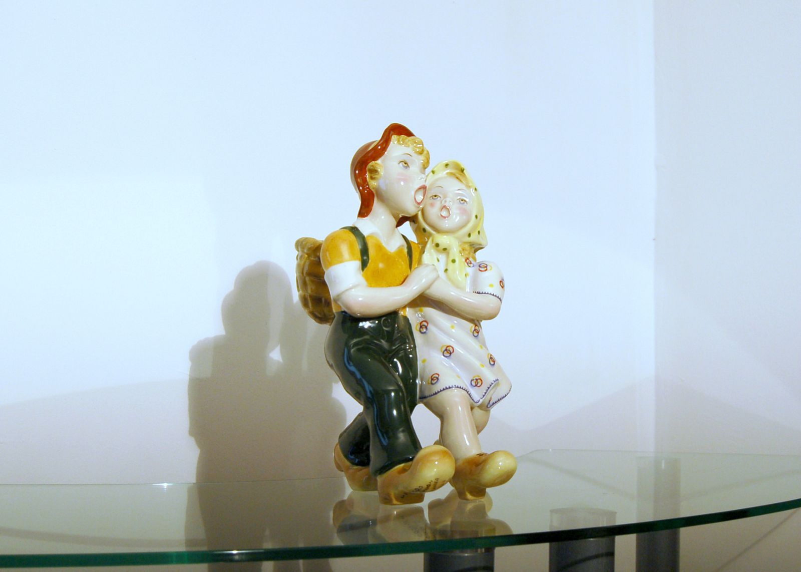 Artistic Ceramic C.I.A. Manna Torino   Mod. " Allegro Ritorno " Italy 1940 photo vinterior