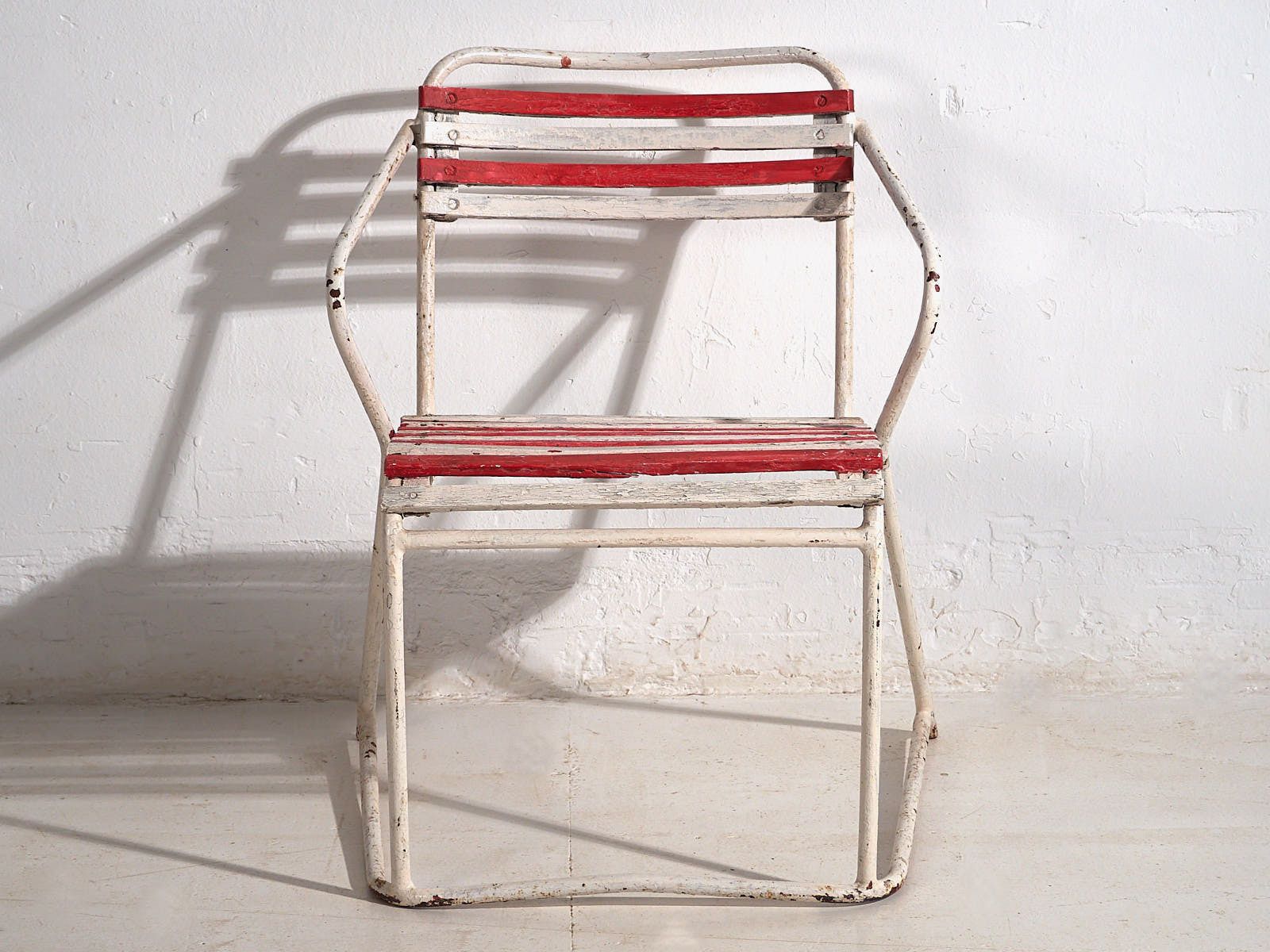 Garden Furniture Antique Outdoor Chairs (C.1920). Set Of 2 Pieces photo