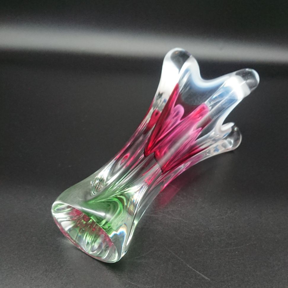 Art Glass Vase By Josef Hospodka For Chribska Glassworks photo buy