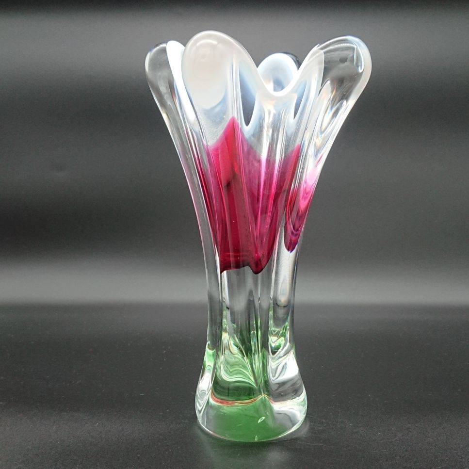 Art Glass Vase By Josef Hospodka For Chribska Glassworks photo Home Decor
