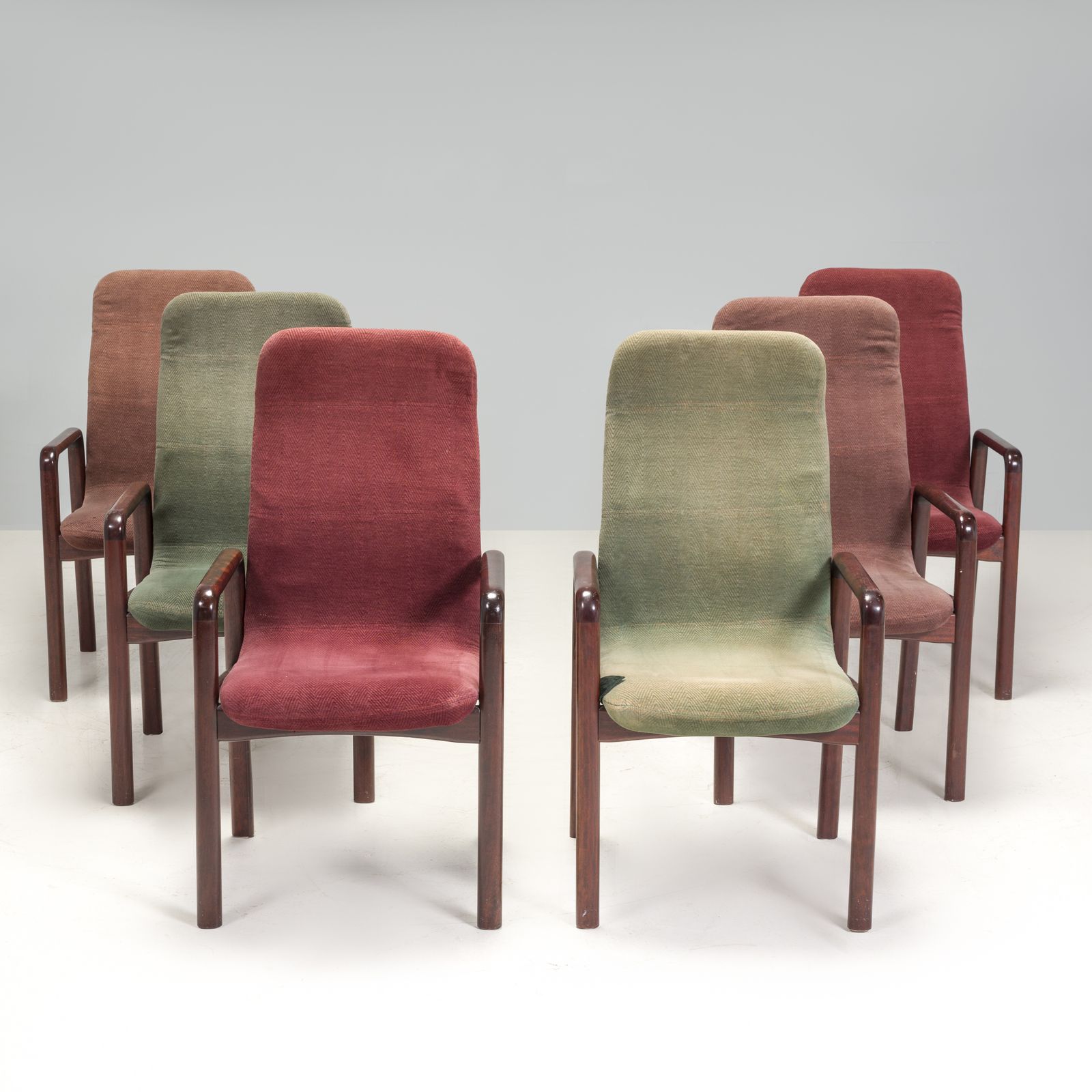 Dyrlund 1980s Rosewood Conference Armchair photo buy