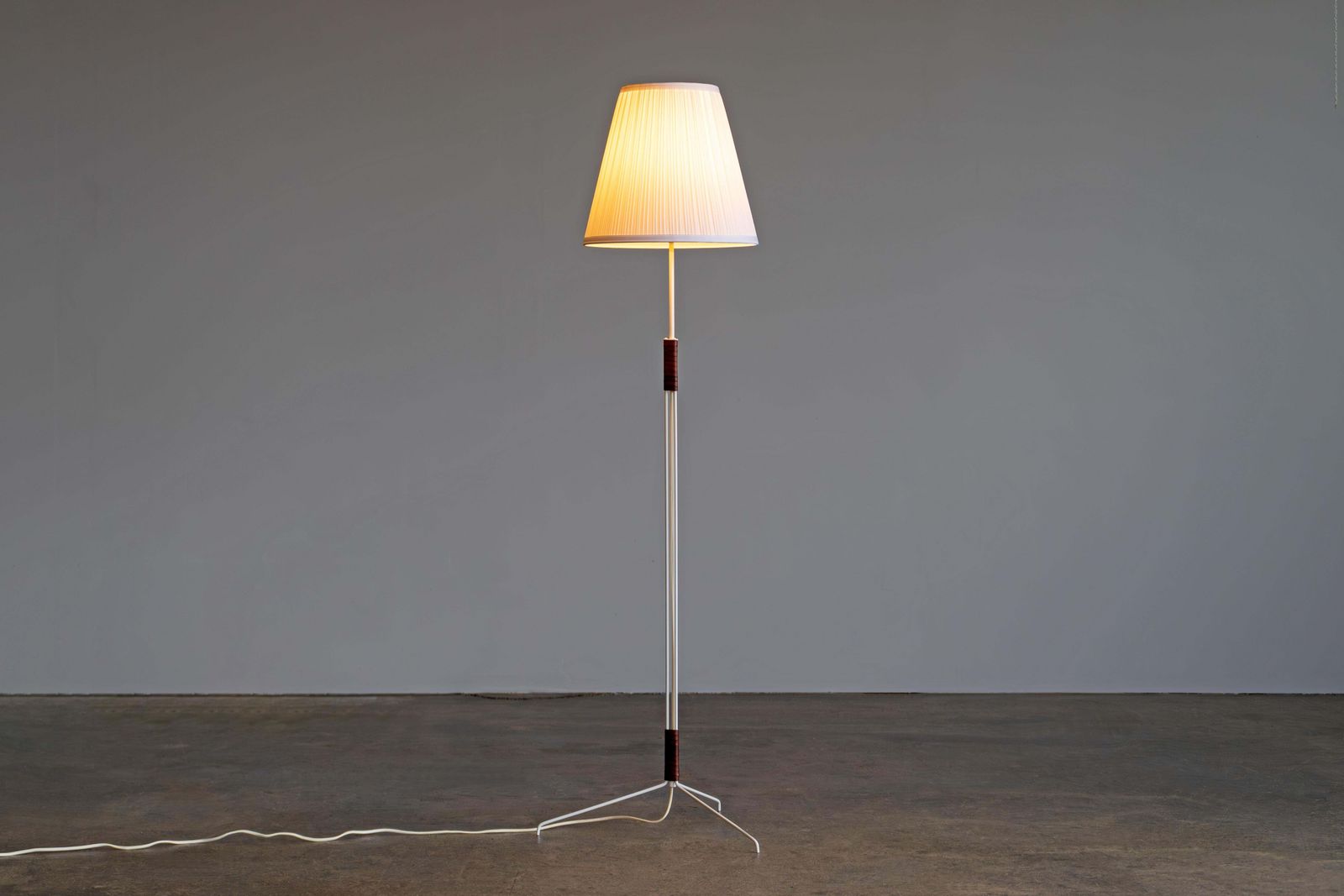Scandinavian Modern Floor Lamp By Hans Agne Jakobsson Ab, Markaryd photo vintage