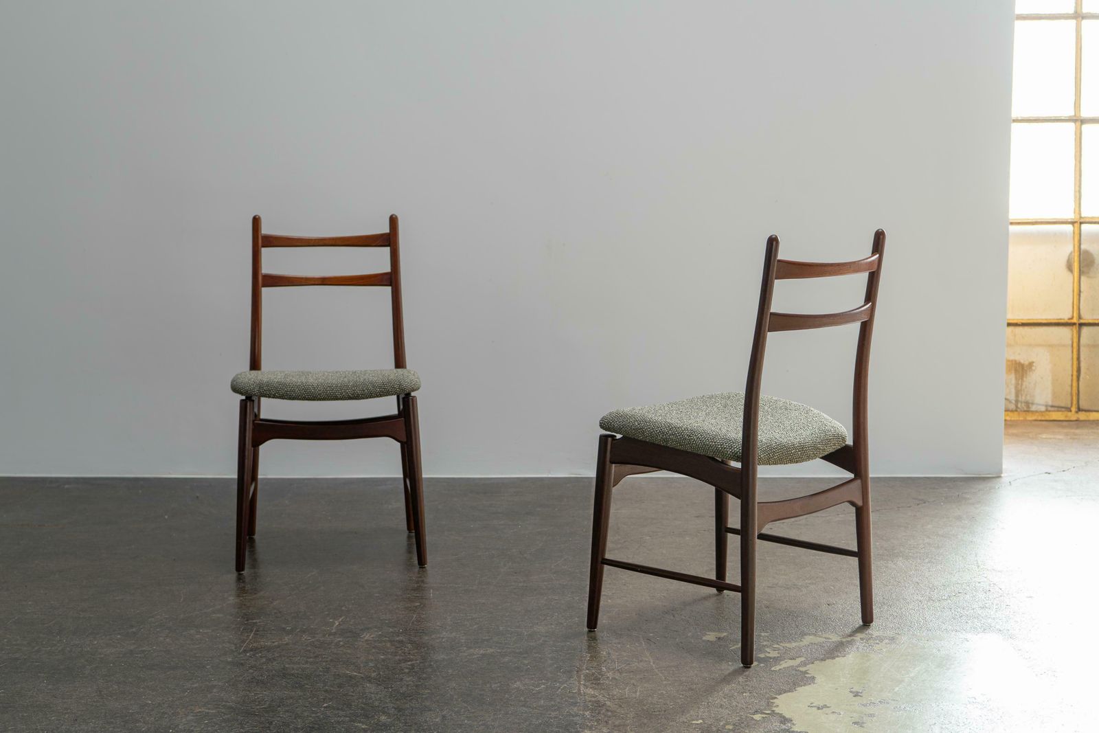 Set Of Twelve Mid Century Teak Dining Chairs By Wilkhahn Germany, 1958 photo 5790.0
