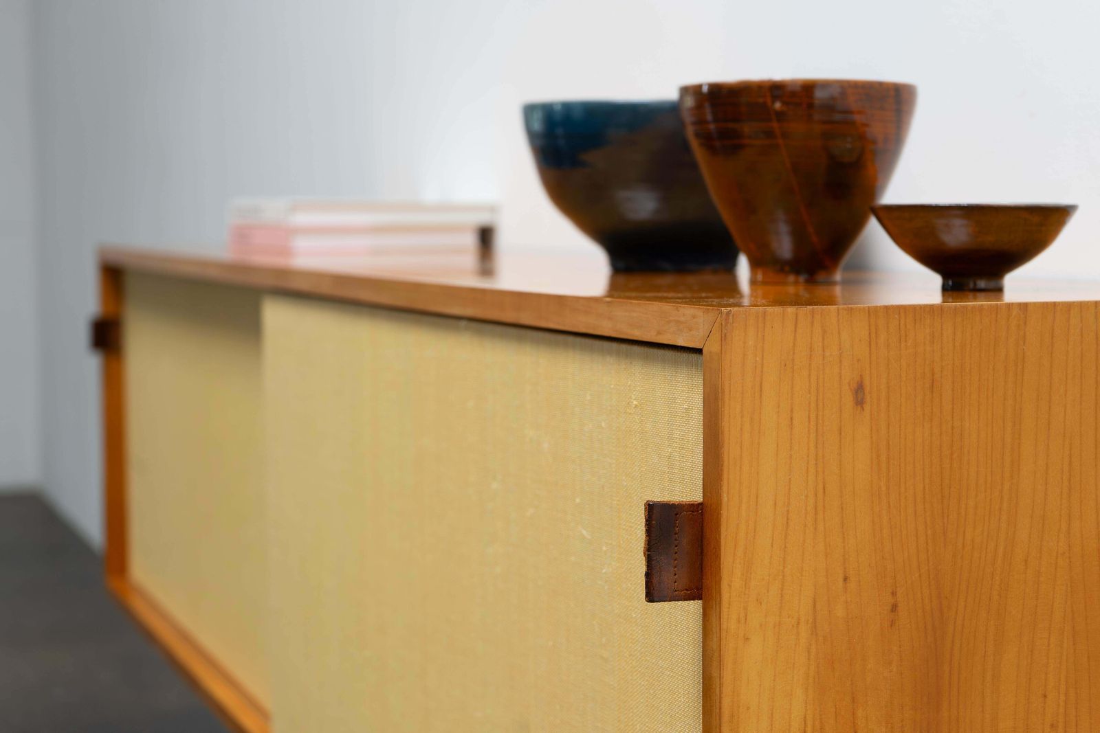 Mid Century Wall Hanging Sideboard By Florence Knoll, Knoll International, 1950s photo for sale
