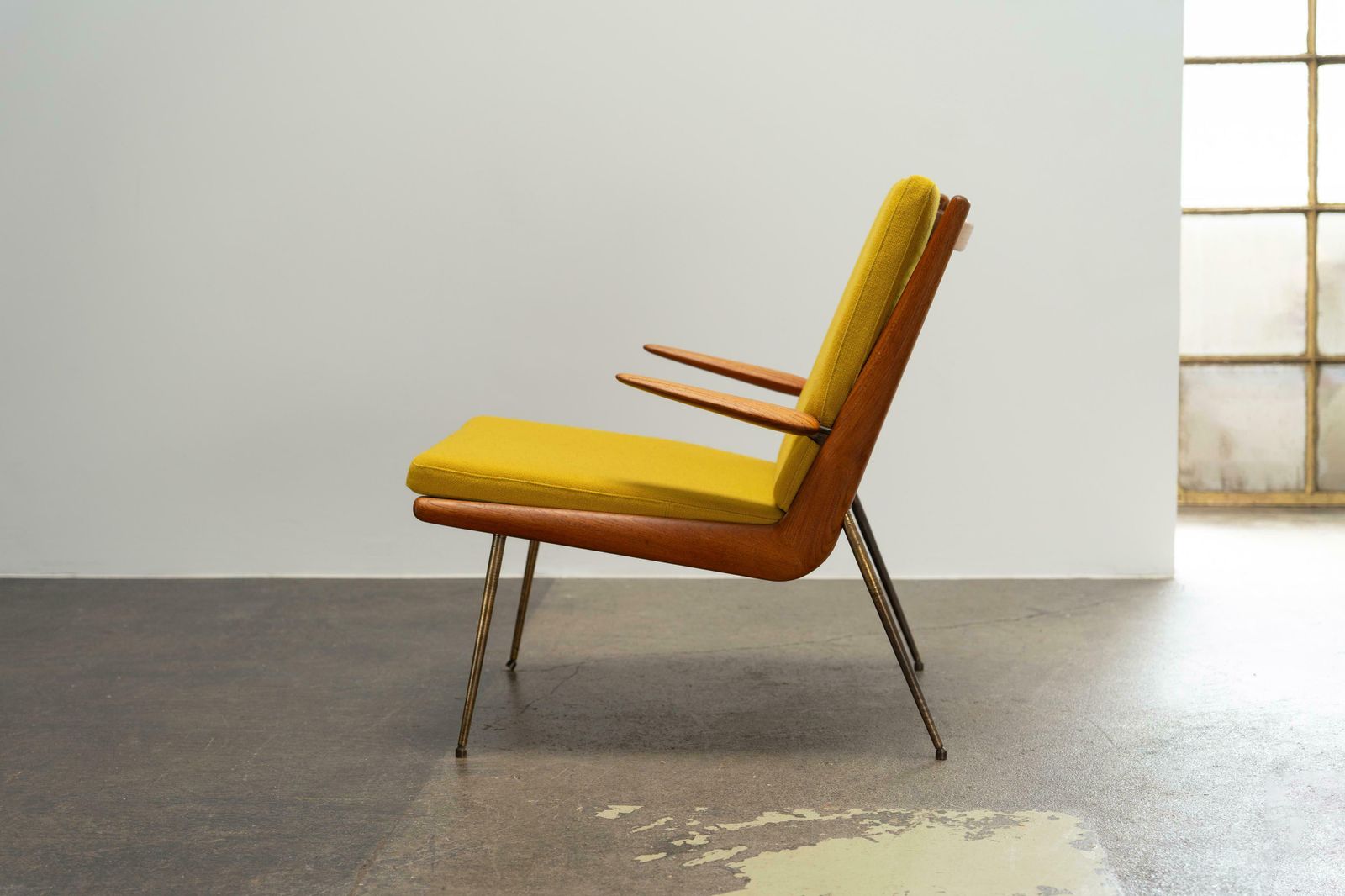 1950s Danish "Boomerang" Chair Fd135 By Peter Hvidt & Orla Molgaard Nielsen, F&D photo Furniture