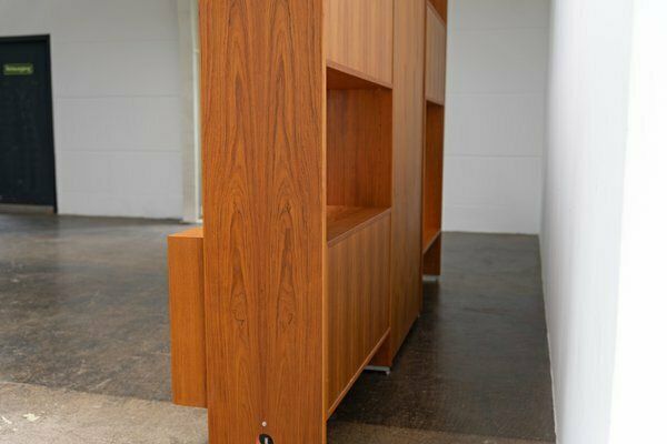 photo for sale Ry 100 Shelf System With Teak Fold Out Bed By Hans J. Wegner For Ry Møbler, Denmark, 1960s