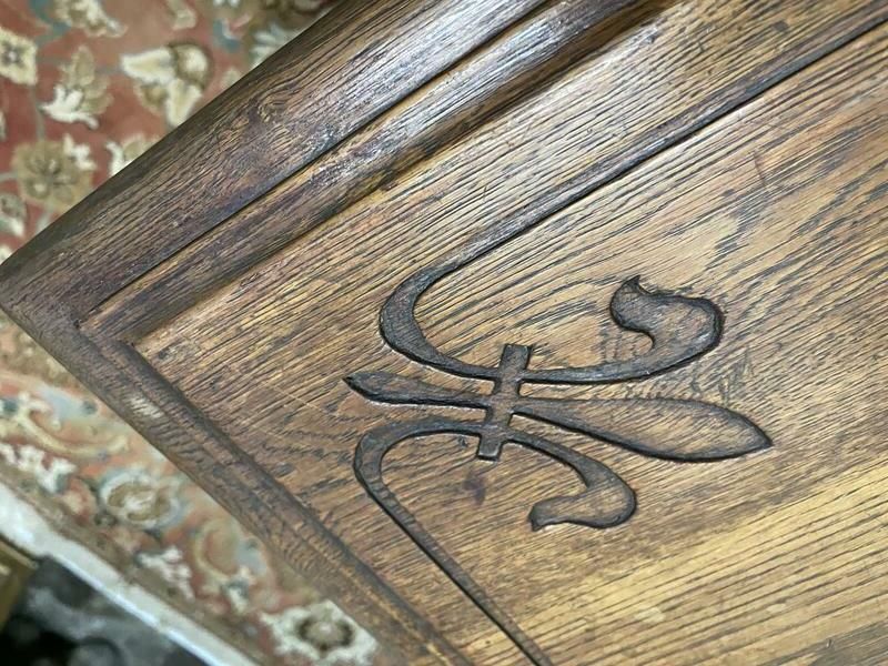 Bureau Ou Console D'entrée Style Louis XIII   Renaissance photo for sale