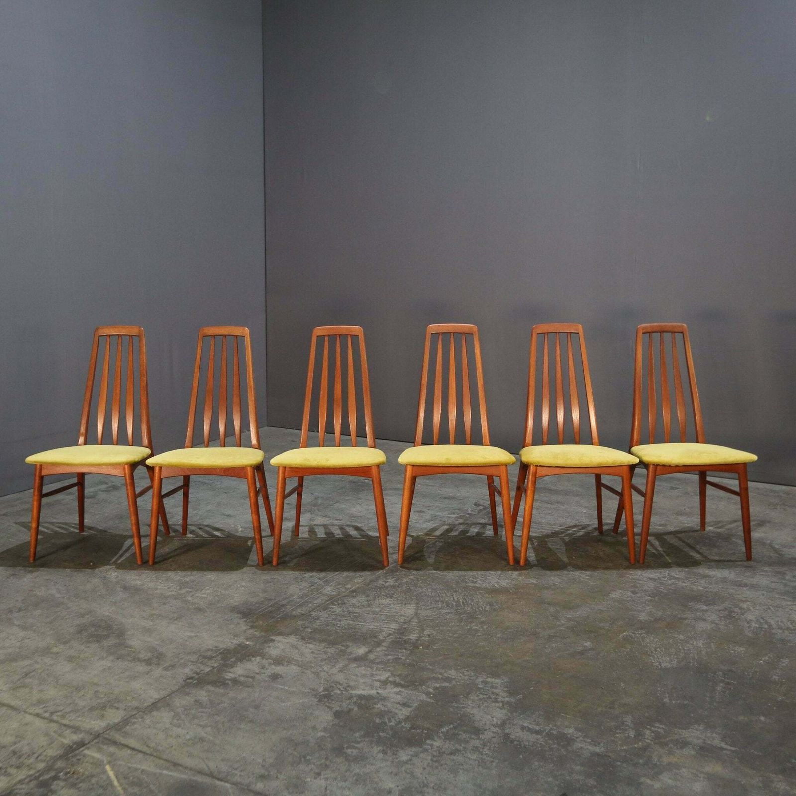 Koefoeds Hornslet Eva Dining Chairs By Niels Koefoed, Set Of Six photo furniture