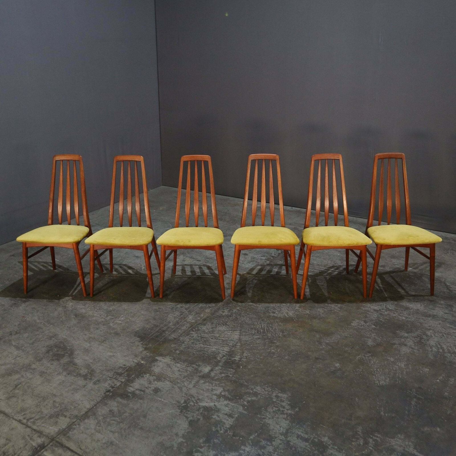 Koefoeds Hornslet Eva Dining Chairs By Niels Koefoed, Set Of Six photo 2340.0