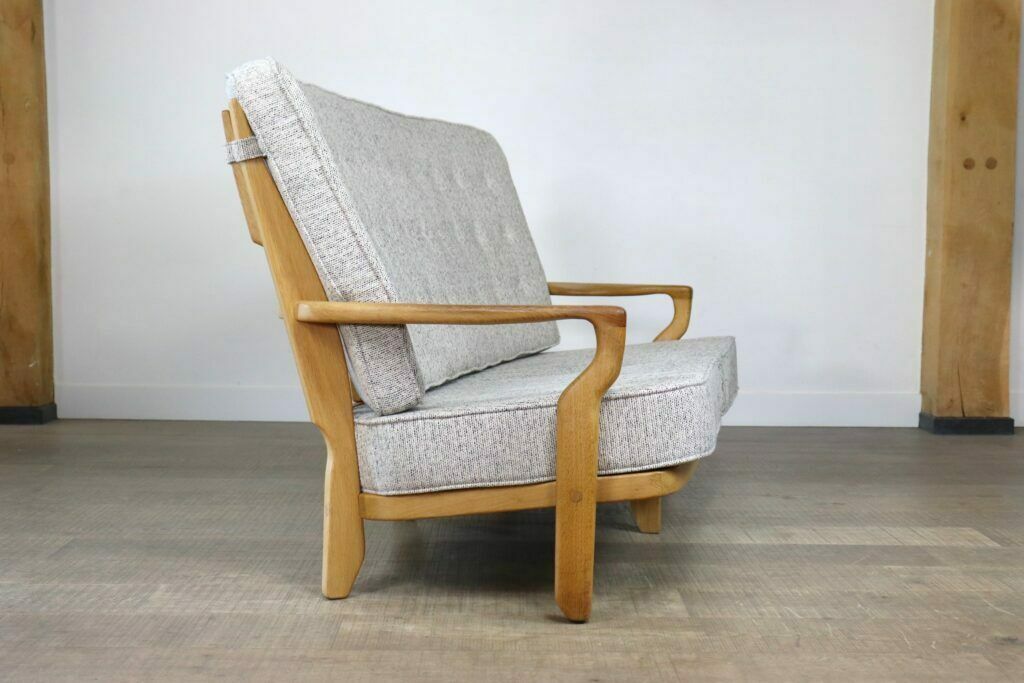 Guillerme Et Chambron ‘Juliette’ Sofa, France 1955 photo vinterior