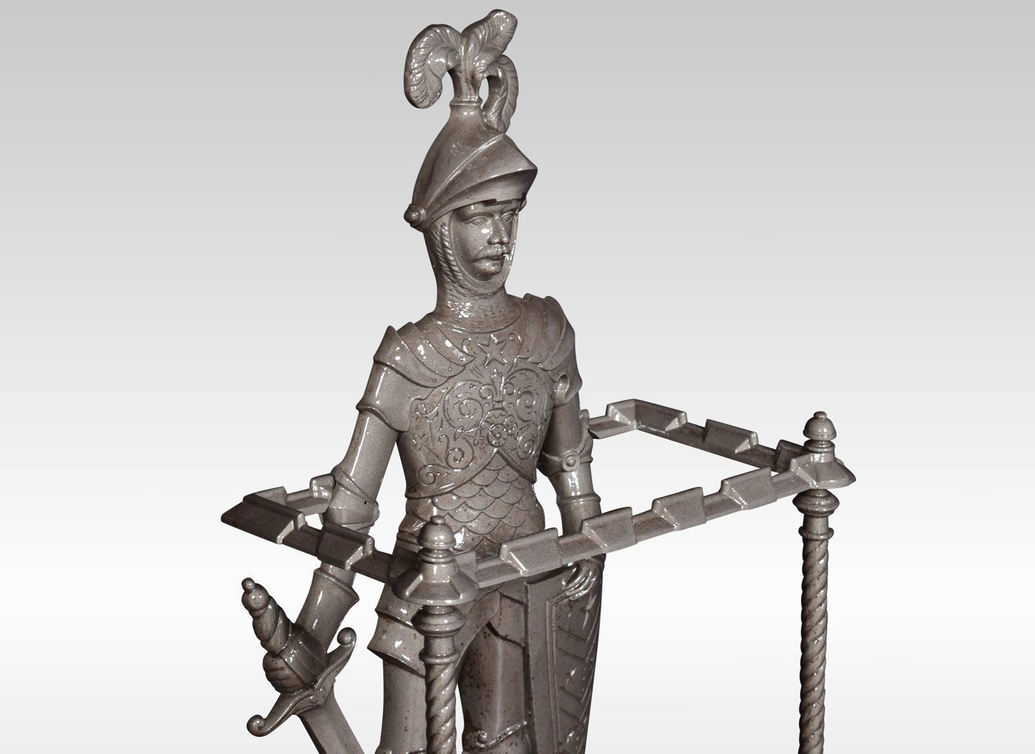 Victorian Cast Iron Umbrella And Stick Stand photo for sale