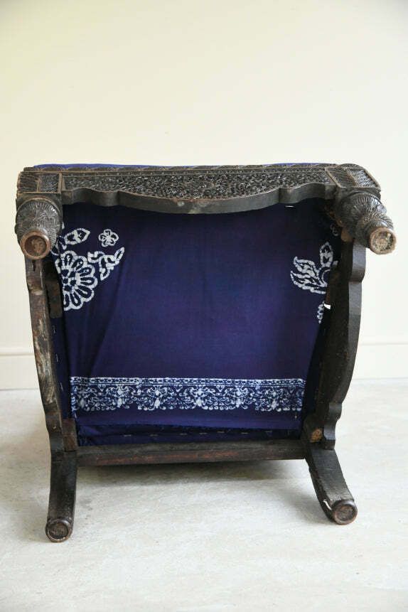 Anglo Burmese Armchair, Early 20th Century photo furniture