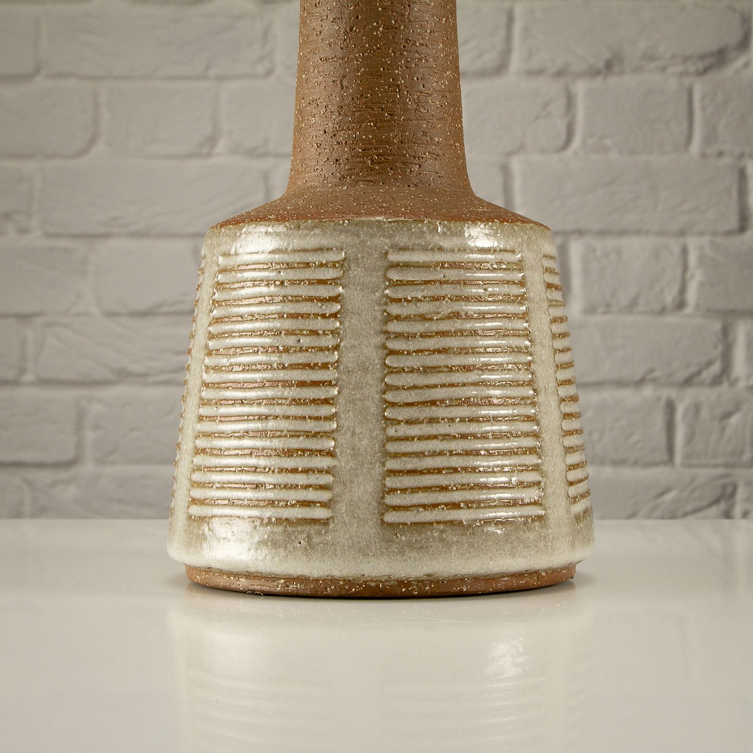 Model Dl337 Stoneware Lamp By Esben Klint For Palshus, Denmark, 1960s photo for sale