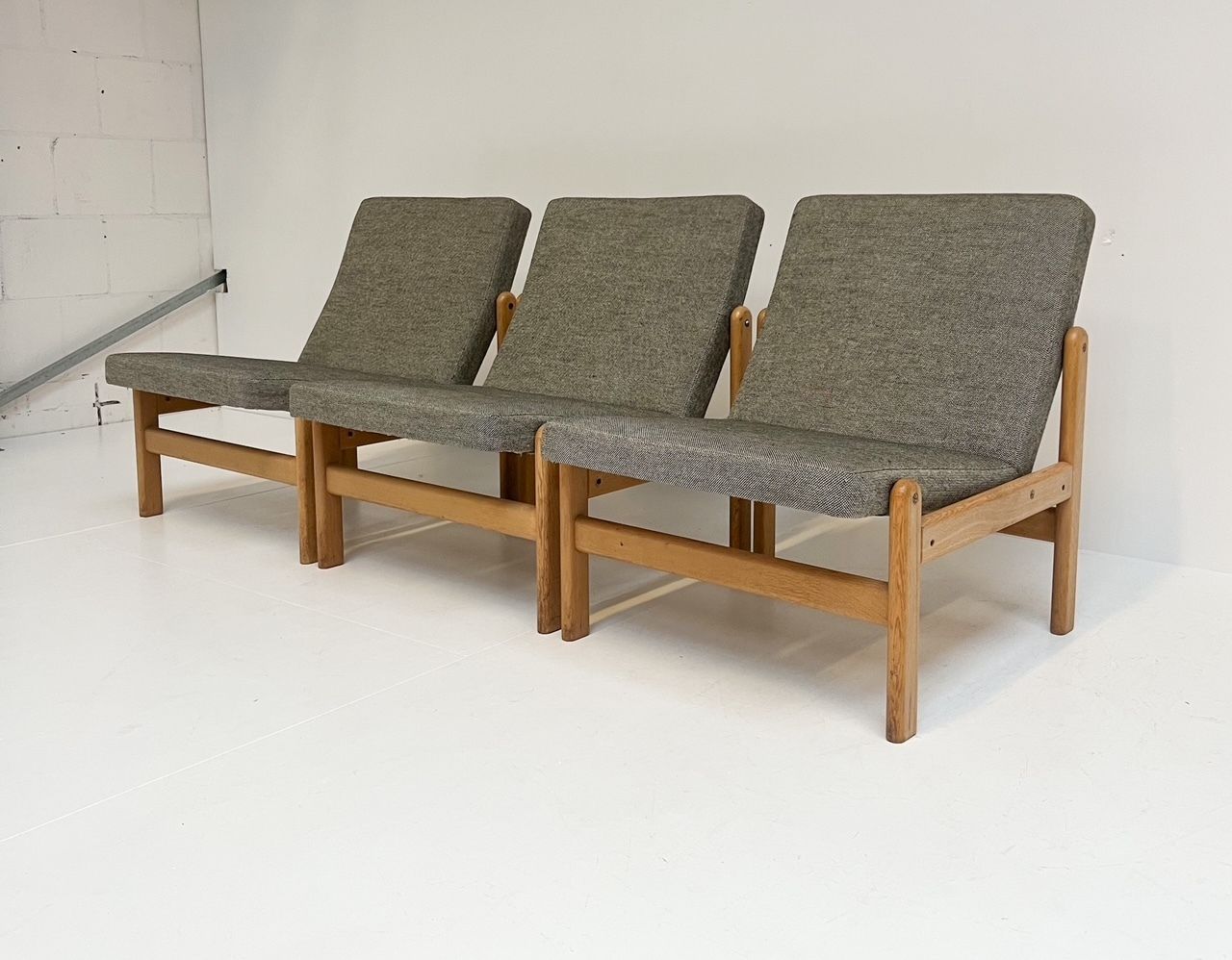 Set Of 3 Lounge Chairs/ Sofa Van Jørgen Baekmark Voor Fdb photo Furniture