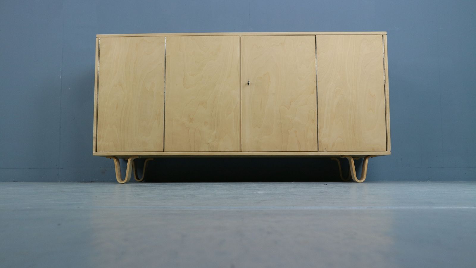 Pastoe Sideboard Db02 By Cees Braakman 1952 Birch Wood Serie photo for sale