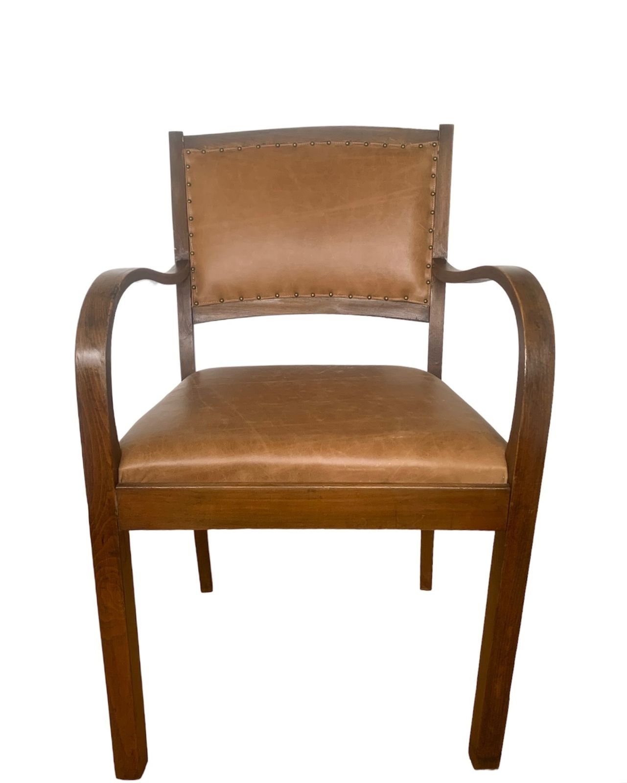 Vintage Danish Armchair By Fritz Hansen Of Denmark C.1940's photo Furniture