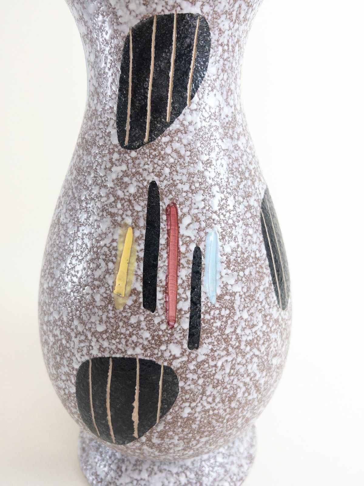 photo furniture Large Floor Vase By Scheurich Keramik   1950s Mid Century Ceramic Vase   West German Pottery Scheurich 215 33