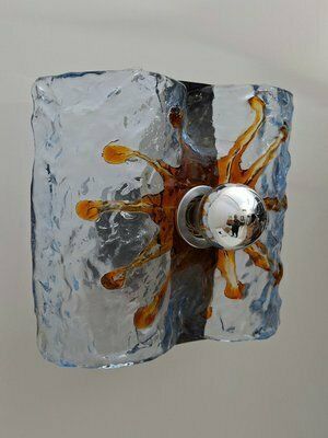Sconces Attributed To Toni Zuccheri For Mazzega, Italy, 1970s, Set Of 2 photo furniture