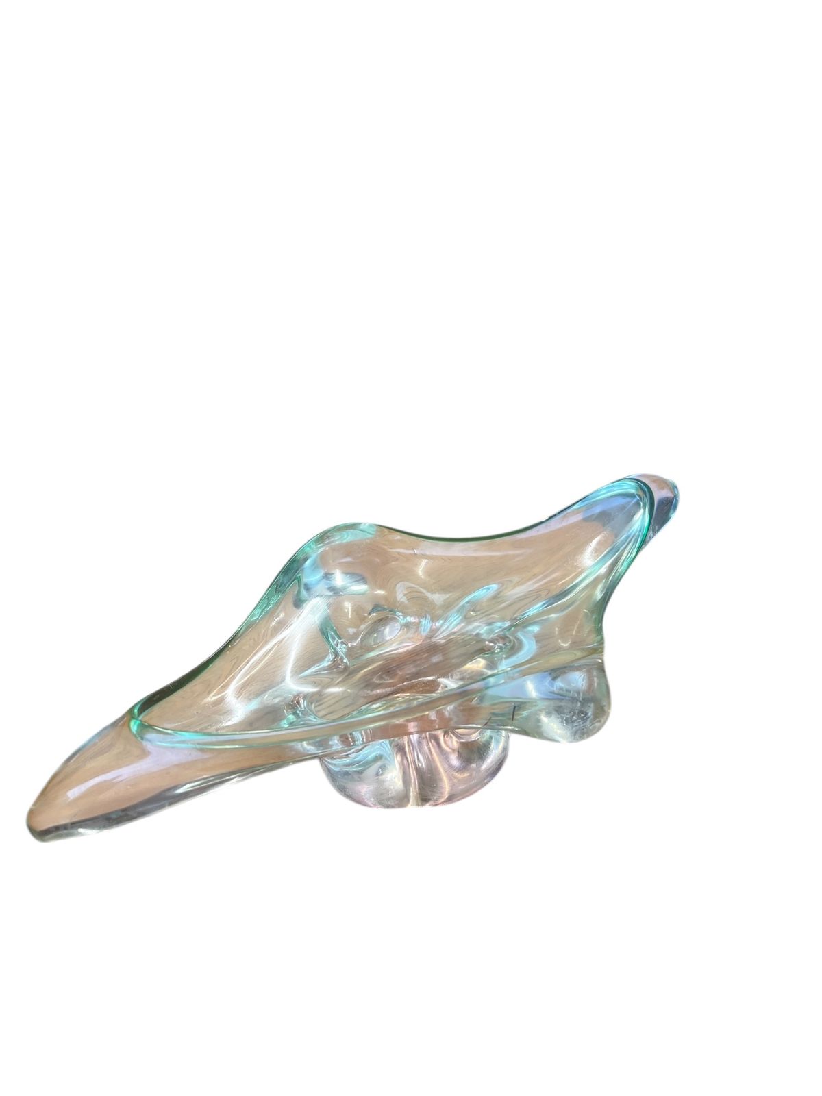 Mid Century Murano Art Glass Bowl.Mid Century Murano Art Glass Bowl. photo buy