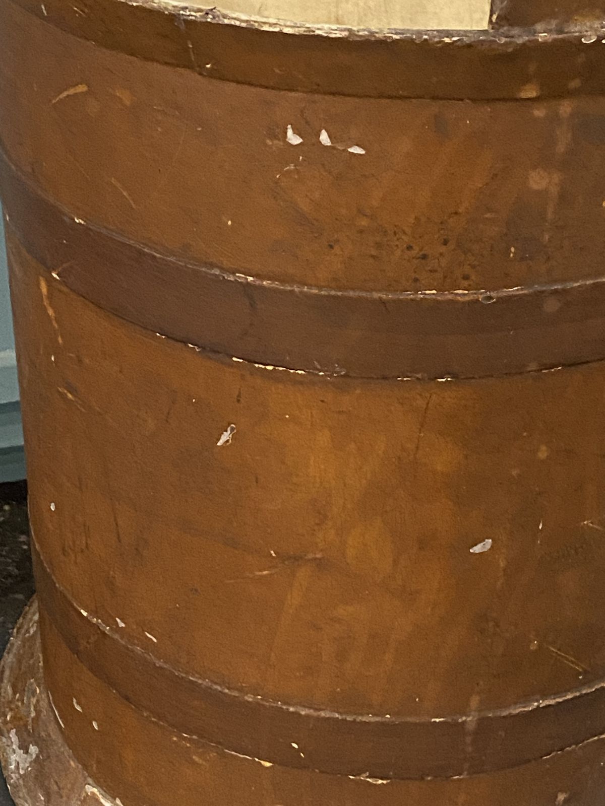 A Regency Toleware Campaign Plate Bucket Circa 1815 photo furniture