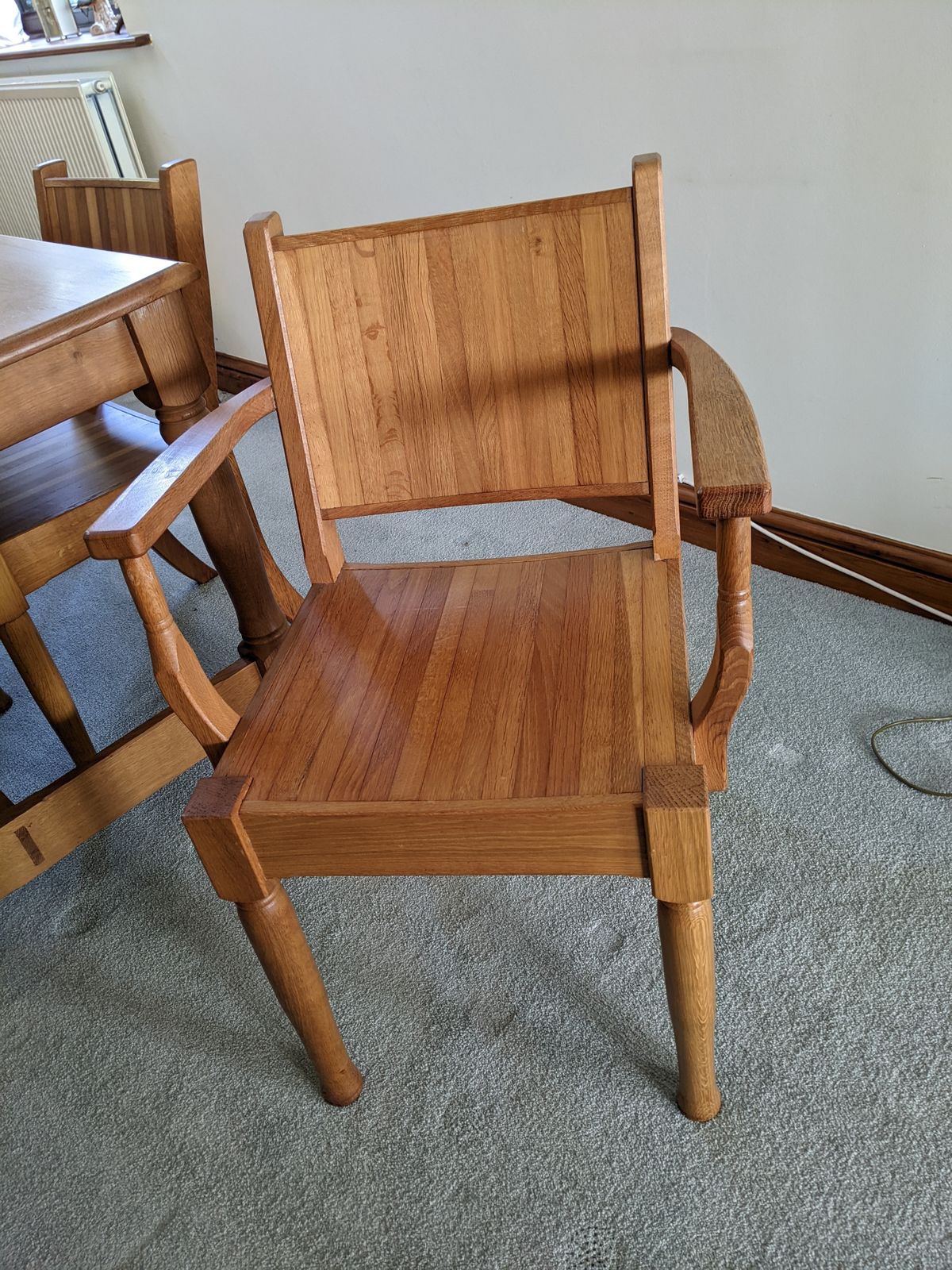 Chapel House Furniture Table, Chairs