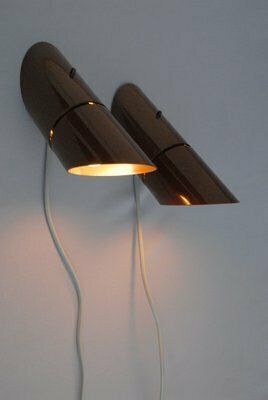 Phister Wall Lamps By Hans Due For Fog & Mørup, 1970s, Set Of 2 photo 545.0