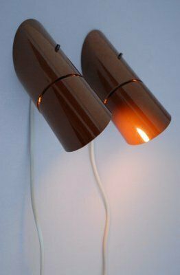 Lighting Phister Wall Lamps By Hans Due For Fog & Mørup, 1970s, Set Of 2 photo