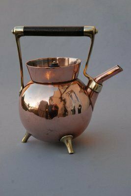 Copper And Brass Teapot By Christopher Dresser For Benham & Froud, 1885